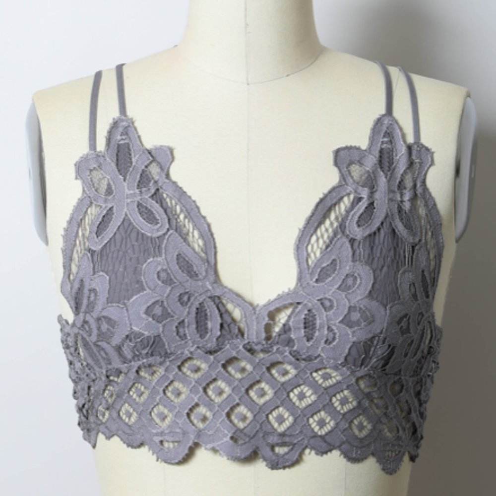 Dixie Gray Lace Bralette